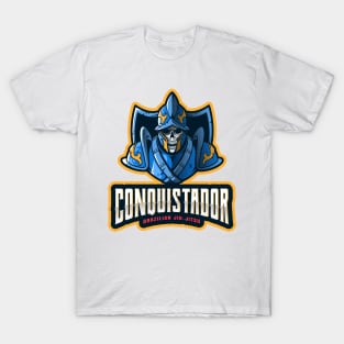 Conquistador BJJ Brazilian Jiu Jitsu V2 T-Shirt